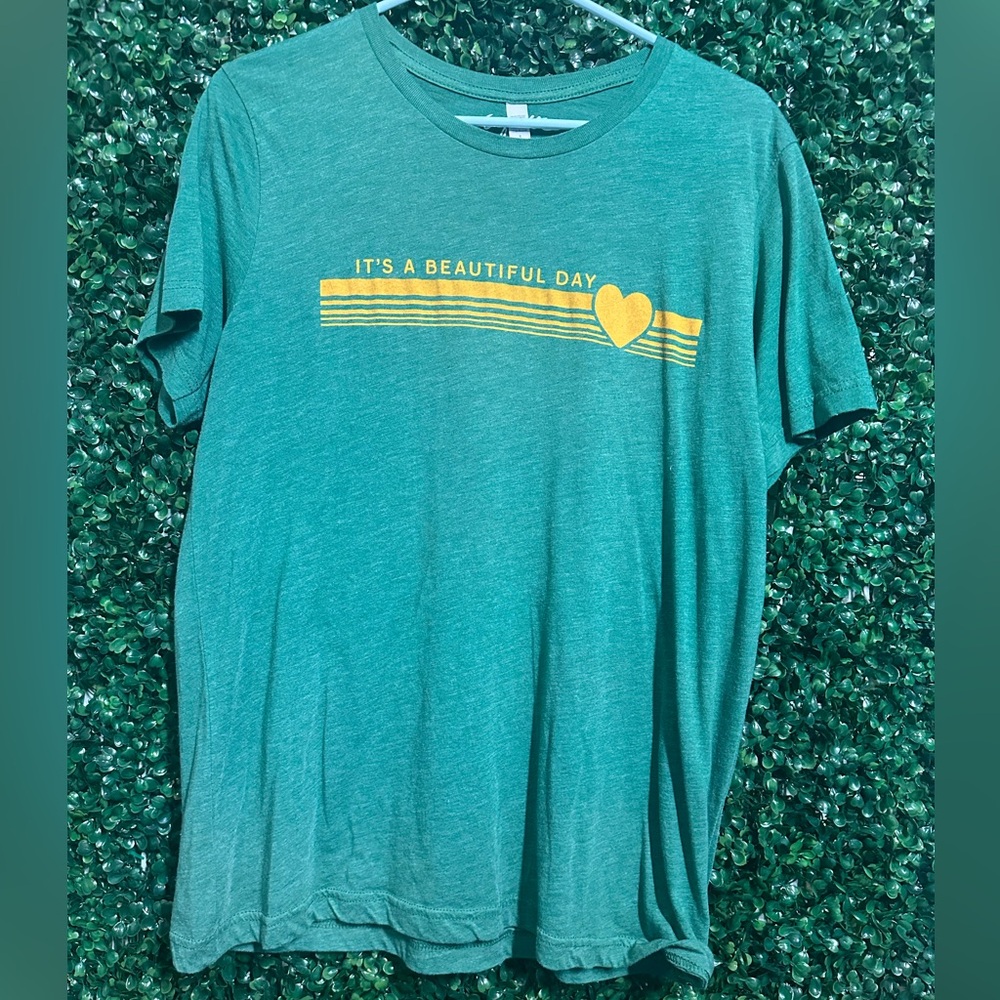 T-Shirt - It’s A BeautifulDay - To Leave Me Alone- Size Large / Green